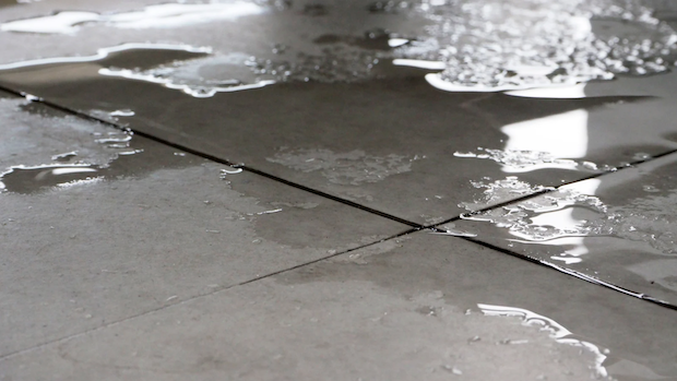 slab leak in Mansfield